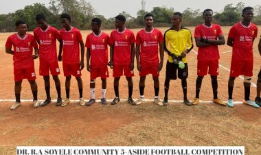FCE-Abeokuta Hosts Exciting Dr. R. A. Soyele Community 5-ASIDE Football Competition