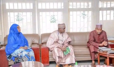 Borno State University Vice-Chancellor Pays Courtesy Visit to National Universities Commission