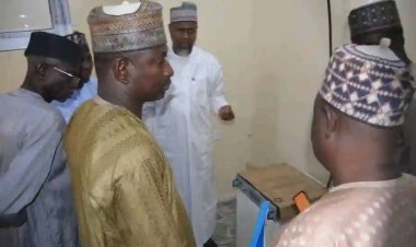 Fedpoly Damaturu Rector Visits FEDPODAM Radio Station, Appoints Governing Board