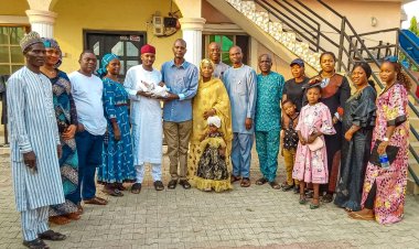 Federal University Lokoja Vice-Chancellor Attends Naming Ceremony of Staff Member's Child