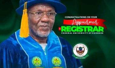 NUBASS FUKASHERE Chapter Congratulates Alh. Nasir Lawal Abdullahi on Appointment as Registrar