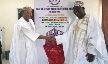 KHAIRUN Coordinator Barr. Habibu Dan Almajiri Appointed as Executive Chairman of Kano State Zakka and Hubsi Commission