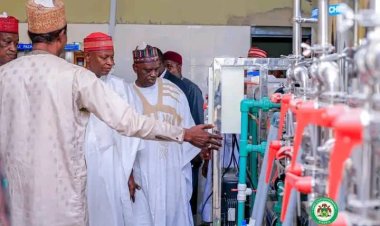 Aliko Dangote University of Science and Technology, Wudil Receives Gov. Abba Kabir Yusuf on Impromptu Inspection Visit