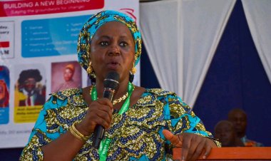 UNIABUJA Acting Vice-Chancellor Prof. Patricia Manko Lar  Engages with Faculty of Management Sciences Students