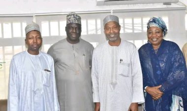 Federal University Gusau Vice-Chancellor Pays Courtesy Visit to NUC Executive Secretary