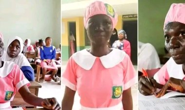 50-Year-Old Nigerian Woman Returns to School to Fulfill Lifelong Dream of Education