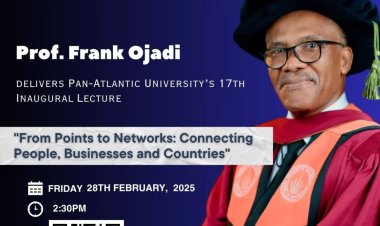 Professor Frank Ojadi to Deliver Pan-Atlantic University’s 17th Inaugural Lecture