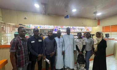 PANS UNIMAID Pays Courtesy Visit to Pharm. A. Zaimah, CEO of Zaimah Pharmacy and Zaimah Fresh Cuisine