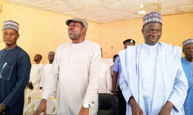 Federal Polytechnic Mubi Rector Attends Inauguration of New SUG Leadership