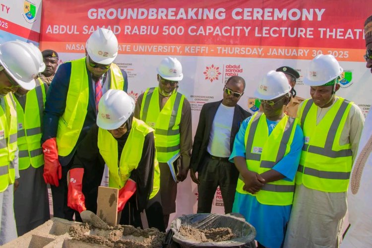 ASR Africa Initiative Launches Construction of 500-Capacity Lecture Theatre at Nasarawa State University