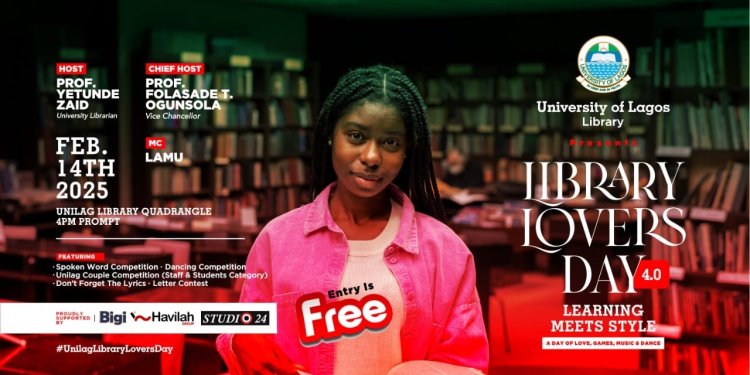 UNILAG Library Lovers’ Day 4.0 Call for Couples’ Competition Contestants