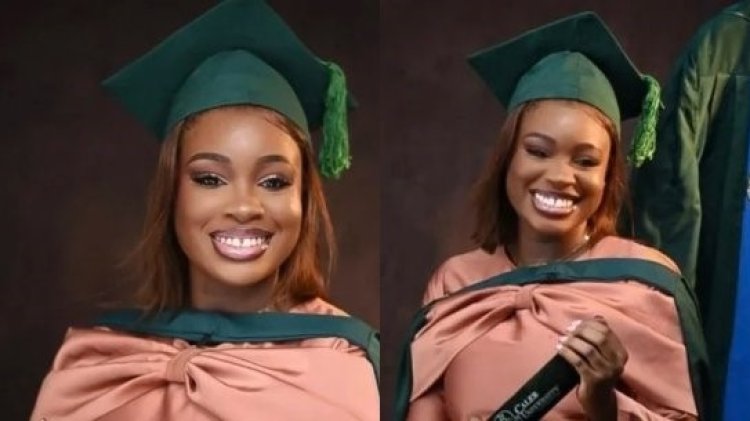 Caleb University's Chiwendu Amadi Graduates with 4.81 CGPA in Cybersecurity, Wins Best Student Award