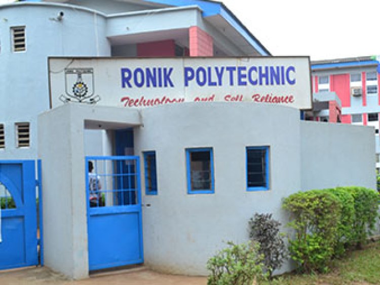 Ronik Polytechnic Set to Hold 2025/2026 Matriculation Ceremony