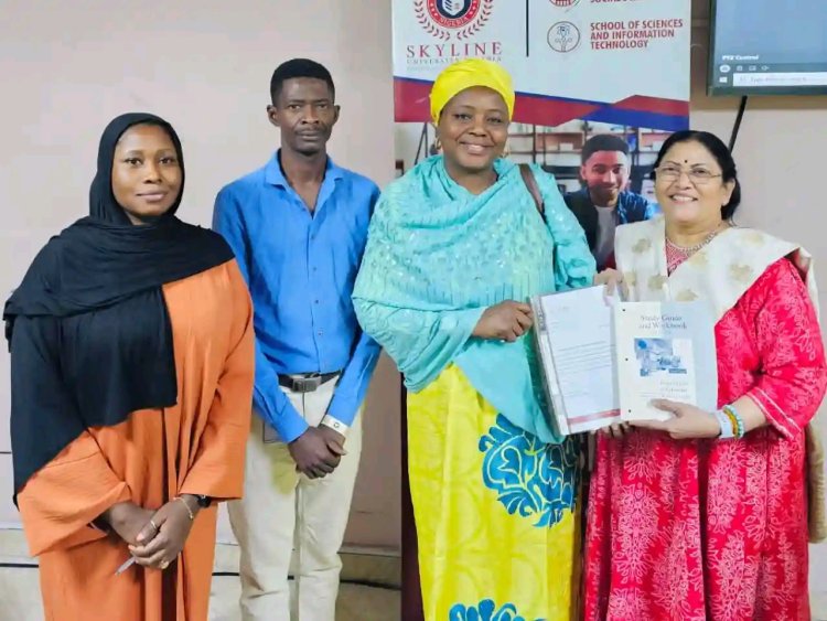 Skyline University Nigeria Donates Books to Leads School, Kano