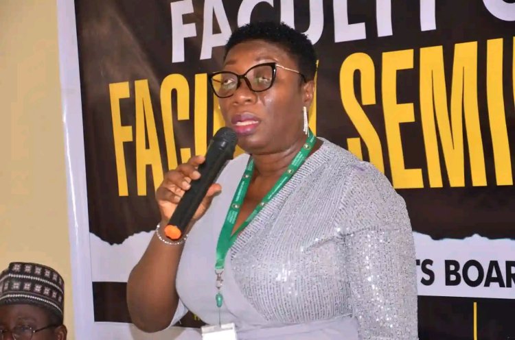 FULafia Deputy VC Represents Vice-Chancellor at Faculty of Arts Seminar