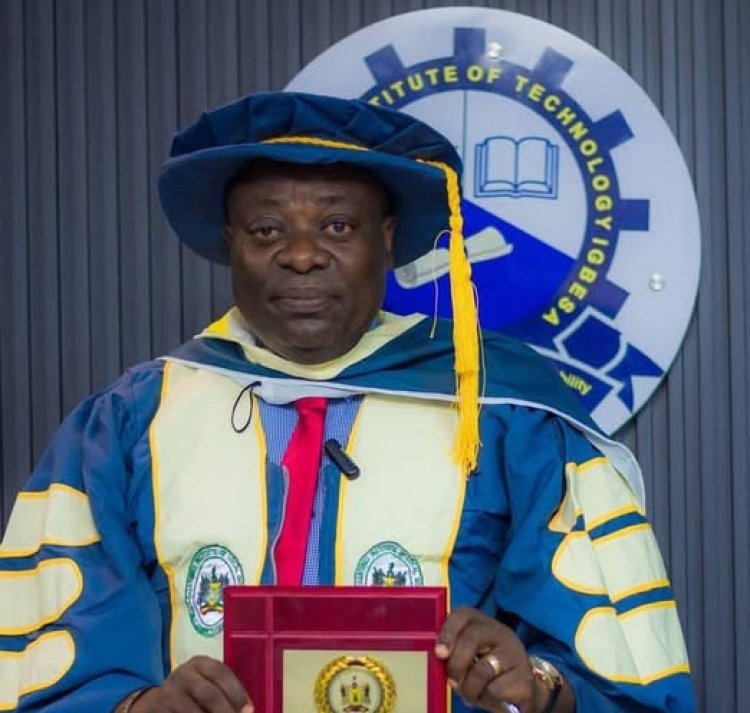 OGITECH Rector, Dr. Abiodun Oluseye Inducted as Fellow of Institute of Local Government and Public Administration