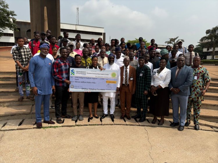 OAU Alumnus Donates N11m to 110 Indigent Students