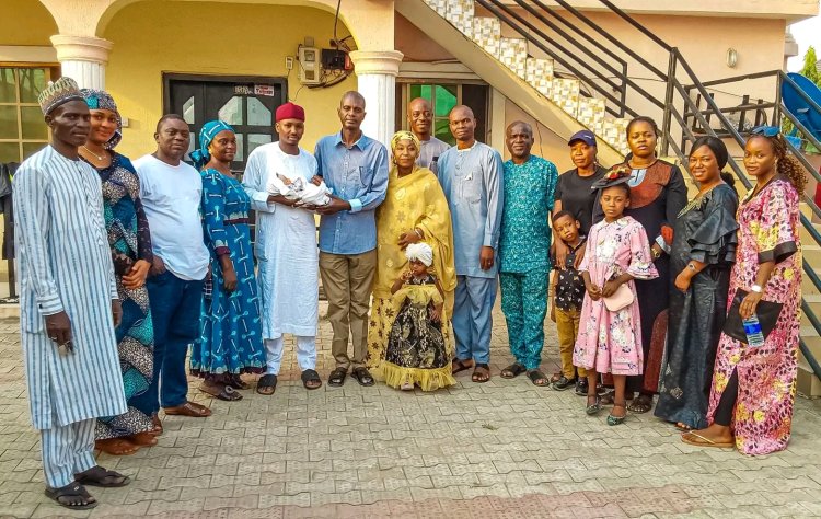 Federal University Lokoja Vice-Chancellor Attends Naming Ceremony of Staff Member's Child