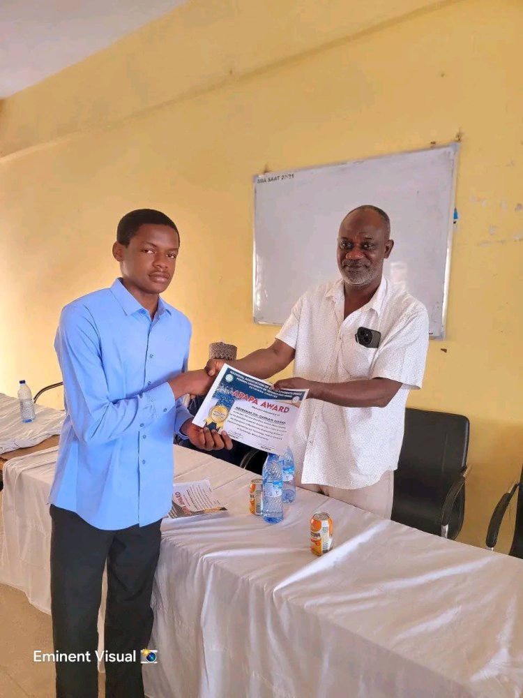 National Association of Ebira Students FUTMINNA Chapter Honors Outstanding Fresh Students with Awards of Excellence