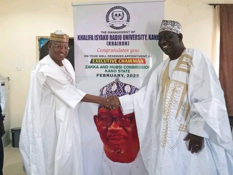 KHAIRUN Coordinator Barr. Habibu Dan Almajiri Appointed as Executive Chairman of Kano State Zakka and Hubsi Commission