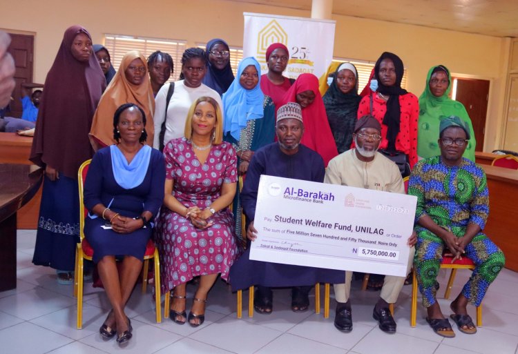 23 UNILAG Students Benefit from Zakat and Sadaqat Foundation's Financial Support