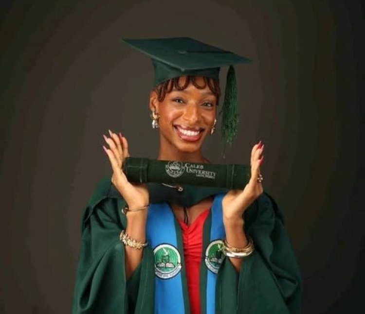 Joy Ahiakwo Emerges Overall Best-Graduating Student at Caleb University