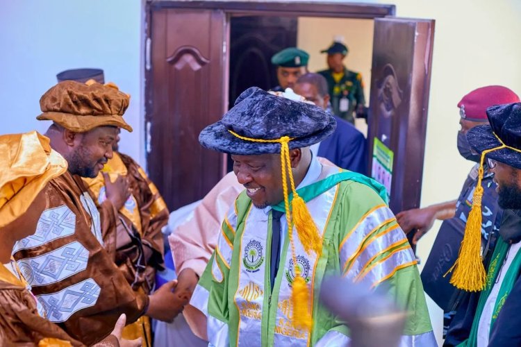 Association of African Private Universities President, Prof. Gwarzo Congratulates Al-Istiqama University on First Convocation