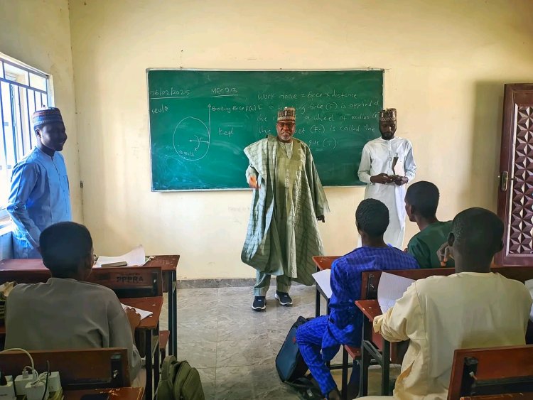 Federal Polytechnic Monguno Rector Embarks on Class-to-Class Interactions to Foster Academic Excellence