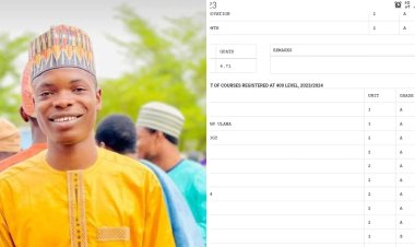 UDUSOK Best Graduating Student,  Abdullah Mash'ood Alkuwaity Attributes Success to Effective Time Management and Determination