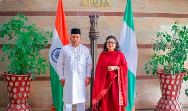 MAAUN President Prof. Mohammad Israr Visits Indian High Commission in Abuja
