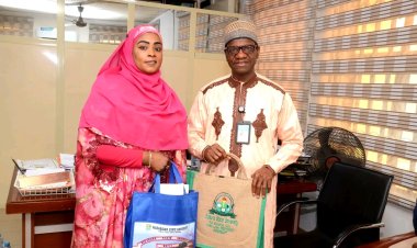 Kaduna State University Hosts National Chairman of Agricultural and Rural Management National Association on Courtesy Visit