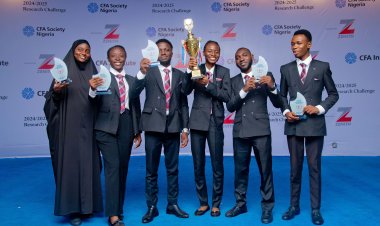 OAU Emerges 1st Runner-Up at 2024/2025 CFA Institute Research Challenge National Final