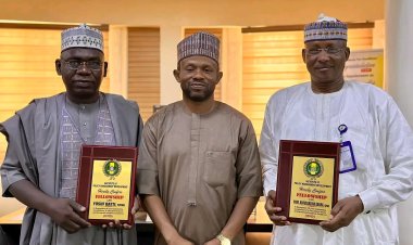 Khalifa Isyaku Rabiu University Principal Officers Honored with IPMD Fellowship