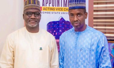 A.A. Aliyu Mega Pharmaceutical Ltd. CEO Pays Courtesy Visit to Gombe State University