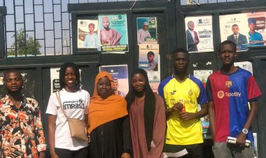 Gombe State University Students Embark on Community Service Initiative, Clean Up Campus Gate