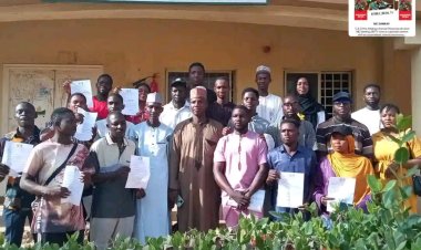 Federal University of Kashere Faculty of Social Sciences Inaugurates First-Ever Student Association Exco