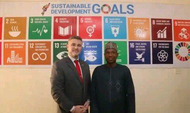 American University of Nigeria President Embarks on Environmental Tour in Adamawa State