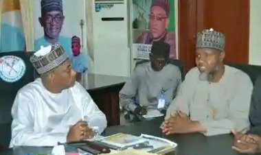 Federal Polytechnic Damaturu Rector Pays Courtesy Visit to Yobe State House of Assembly Speaker