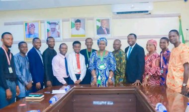 University of Abuja Acting Vice-Chancellor Receives Courtesy Visits and Awards