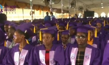 Anchor University Lagos Holds 9th Matriculation Ceremony