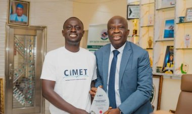CIMET Initiative Honours FUOYE Vice Chancellor with Prestigious Award of Excellence