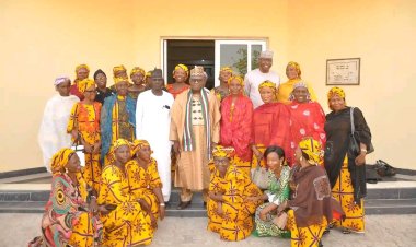Ga'anda Women Association Pays Courtesy Visit to Modibbo Adama University Vice-Chancellor