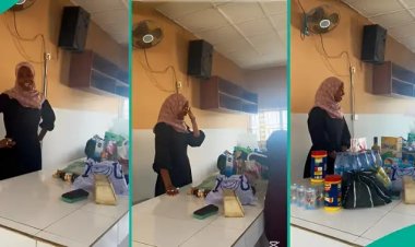 FUNAAB Microbiology Students Honor Lecturer with Surprise Gifts