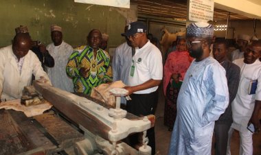NILEST DG Dr. Auwal Mustapha Imam Hosts DG NARICT, FRSC Unit Commander, and Nigerian Red Cross Society in Zaria
