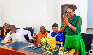 Federal University Lokoja Celebrates Registrar Birthday, Dr. Rebecca Aimiohu Okojie