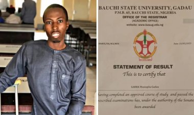 Physically Challenged Student Graduates with First Class in Mathematics from Bauchi State University
