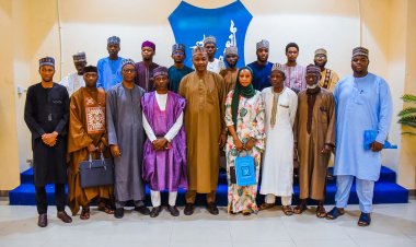BUK VC Welcomes Newly Elected SUG Executives, Urges Commitment to Student Welfare