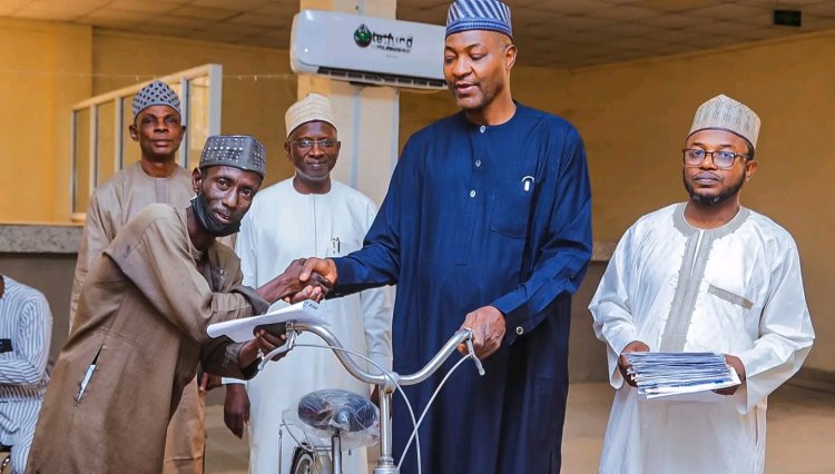 Bayero University, Kano, Distributes Second Batch of Bicycles to Junior Staff