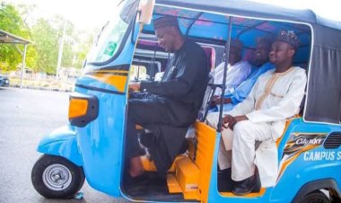 Bayero University Kano Introduces On-Campus Tricycle Service