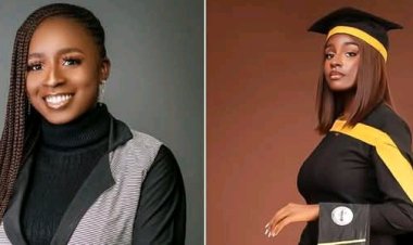 Brilliant Nigerian Lady Graduates with First-Class in Law, Celebrates Outstanding Achievement